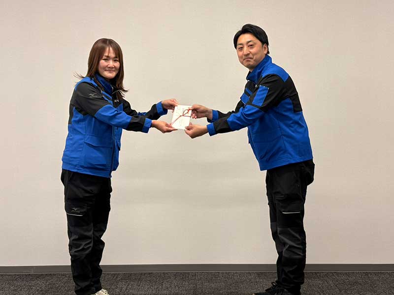 社長賞(2026年3月度)を授与いたしました | 株式会社二友組（公式HP